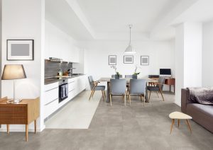 sol de cuisine bloom uni couleur taupe